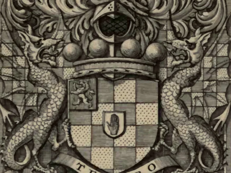 1831-Charles William Sherborn - Ex libris di John Lord de Tabley